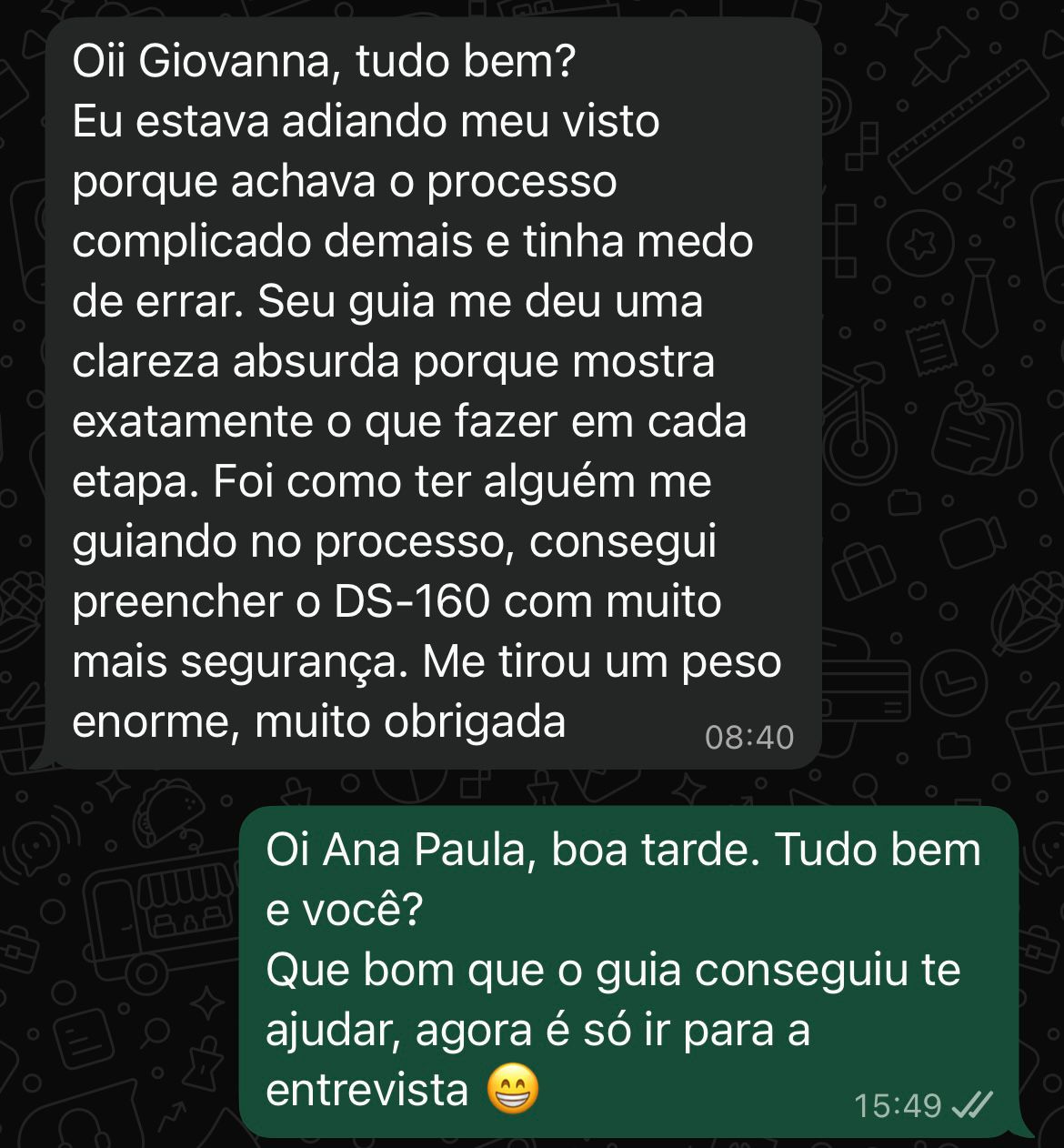 Feedback de Ana Paula